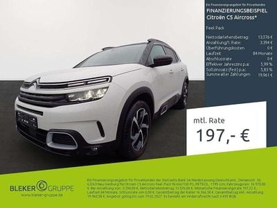 Gebraucht Citroën C5 Aircross Feel 131 PS (96 kW) 2022 Perlmutt weiß SUV