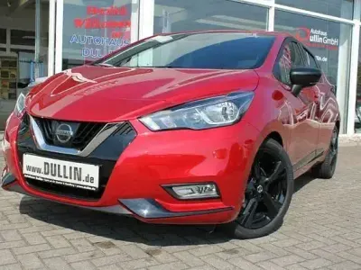 Gebraucht Nissan Micra 101 PS (74 kW) 2019 Rot metallic Kleinwagen