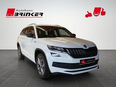 Moonweiss metallic Gebraucht 2018 Skoda Kodiaq SportLine SUV | 24.930 € (Guter Preis)
