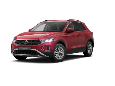 Gebraucht VW T-Roc Life 150 PS (110 kW) 2025 Kings red metallic (metallic) SUV