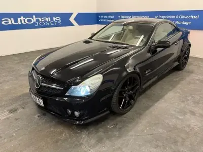 Gebraucht Mercedes SL63 AMG AMG 525 PS (386 kW) 2008 Schwarz Cabrio