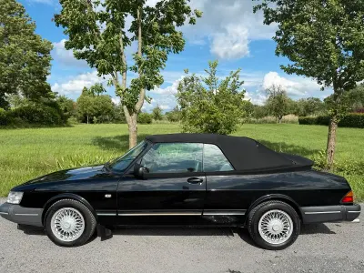 Gebraucht Saab 900 Cabriolet 141 PS (103 kW) 1992 Schwarz Cabrio