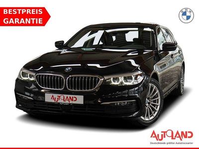 Schwarz metallic Gebraucht 2018 BMW 520 Kombi | 24.990 € (Fairer Preis)