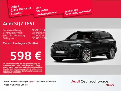 Brugt Audi SQ7 Sport 507 HK (372 kW) 2025 Sort SUV