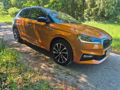 Gebraucht Skoda Fabia First Edition 110 PS (80 kW) 2021 Orange Kleinwagen