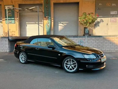 Gebraucht Saab 9-3 Aero 209 PS (153 kW) 2004 Schwarz Cabrio