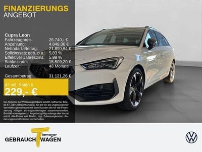Gebraucht Cupra Leon 150 PS (110 kW) 2024 Weiß Limousine