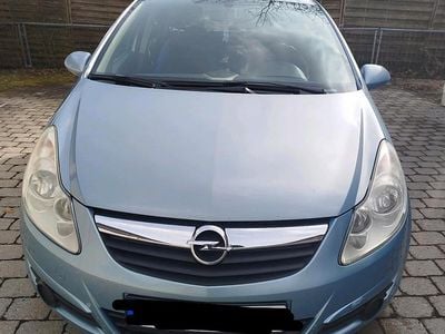 Gebraucht Opel Corsa 80 PS (58 kW) 2008 Blau Kleinwagen