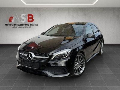 Gebraucht Mercedes A200 AMG line 156 PS (114 kW) 2016 Schwarz Limousine