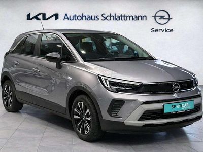 Gebraucht Opel Crossland X Elegance 131 PS (96 kW) 2021 Kontrast grau/quarz silber SUV