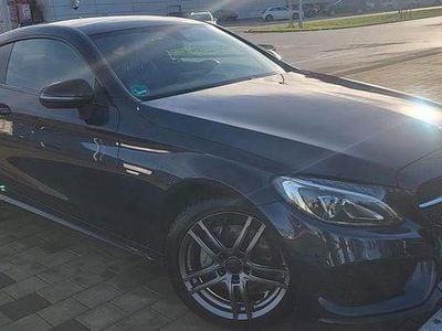 Blau Gebraucht 2018 Mercedes C220 AMG Coupé | 19.999 € (Superpreis)