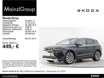 Schwarz Gebraucht 2025 Skoda Elroq Suite SUV | 43.630 € (Guter Preis)