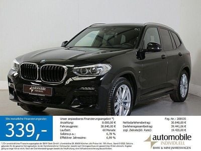 Gebraucht BMW X3 M Sport 252 PS (185 kW) 2021 Schwarz SUV