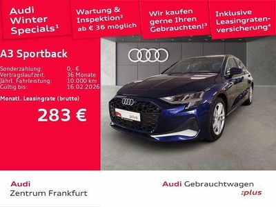 Blau Gebraucht 2025 Audi A3 Advanced Limousine | 32.189 € (Superpreis)