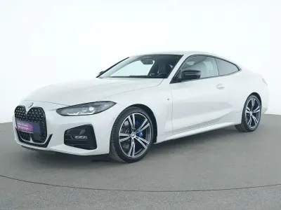Gebraucht BMW 420 Coupé M Sport 184 PS (135 kW) 2024 Mineralweiss Coupé