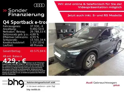 Gebraucht Audi Q4 Sportback e-tron Ambiente 210 kW (286 PS) 2024 Mythosschwarz metallic SUV