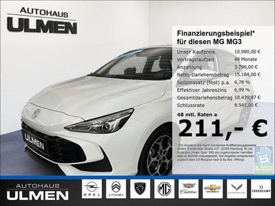 Gebraucht MG MG3 Luxury 194 PS (142 kW) 2024 Weiss Kleinwagen