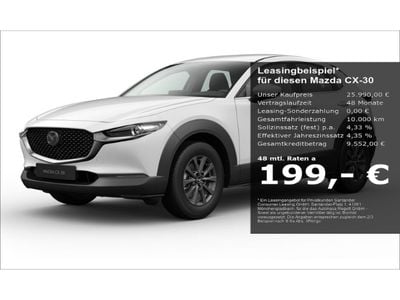 Neu Mazda CX-30 Prime-Line 140 PS (102 kW) 2025 Weiss SUV