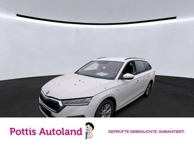 Gebraucht Skoda Octavia Clever 150 PS (110 kW) 2023 Weiss Kombi