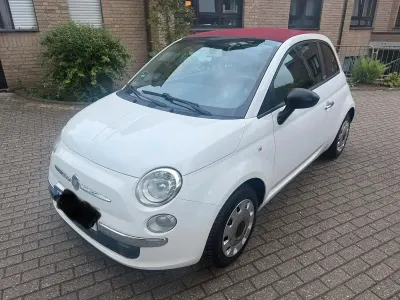Brugt Fiat 500C 69 HK (50 kW) 2011 Hvid Cabriolet