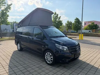 Gebraucht Mercedes V250 Marco Polo 163 PS (119 kW) 2015 Blau Van / Kleinbus