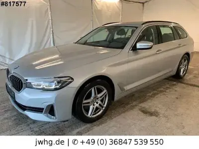 Brugt BMW 520 Luxury Line 190 HK (139 kW) 2020 Sølv Stationcar