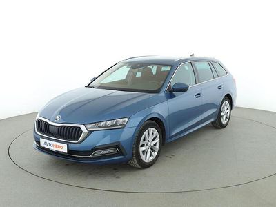 Second-hand Skoda Octavia First Edition 150 CP (110 kW) 2020 Albastru Break