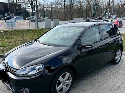 Gebraucht VW Golf VI Team 160 PS (117 kW) 2010 Schwarz Kleinwagen