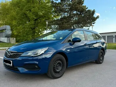 Gebraucht Opel Astra 110 PS (80 kW) 2019 Blau Kombi