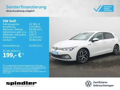 Gebraucht VW Golf VIII Style 150 PS (110 kW) 2022 Pure white Limousine