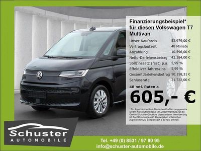 Gebraucht VW Multivan 150 PS (110 kW) 2023 Schwarz Van