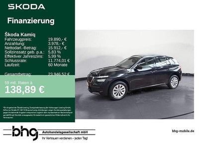 Gebraucht Skoda Kamiq Selection 150 PS (110 kW) 2023 Blackmagic perleffekt SUV