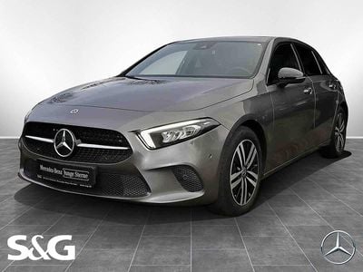 Metalliclack mountaingrau Gebraucht 2021 Mercedes A180 Progressive Limousine | 21.890 € (Guter Preis)