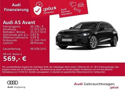 Gebraucht Audi A5 Sport 204 PS (150 kW) 2025 Mythosschwarz metallic Kombi