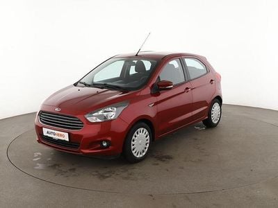 Gebraucht Ford Ka Plus Cool & Sound Edition 86 PS (63 kW) 2017 Rot Kleinwagen