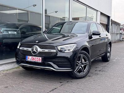 Schwarz Gebraucht 2021 Mercedes GLC300e AMG Coupé | 33.999 € (Fairer Preis)