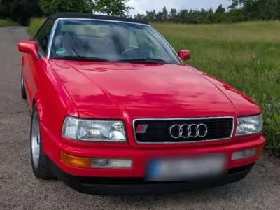 Gebraucht Audi Cabriolet 133 PS (97 kW) 1993 Rot Cabrio