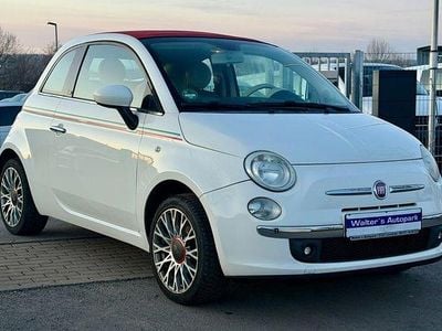 Gebraucht Fiat 500 Lounge 101 PS (74 kW) 2009 Weiß Cabrio