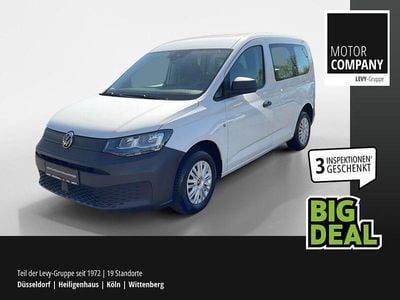 Second-hand VW Caddy 102 CP (75 kW) 2022 Alb Monovolum