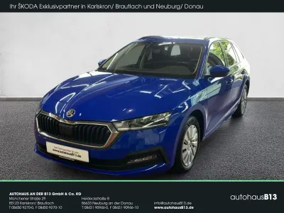 Gebraucht Skoda Octavia Clever 150 PS (110 kW) 2022 Energyblau Kombi