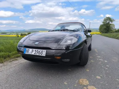 Gebraucht Fiat Barchetta 131 PS (96 kW) 1999 Schwarz Cabrio