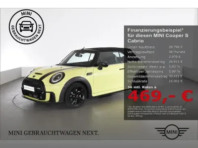 Gebraucht Mini John Cooper Works Cabriolet 178 PS (130 kW) 2023 Gelb Cabrio