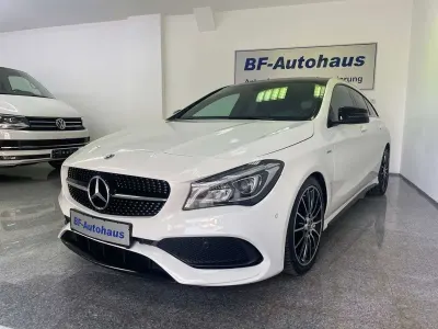 Gebraucht Mercedes CLA200 AMG 156 PS (114 kW) 2018 650calcitweiss Kombi