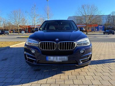 Second-hand BMW X5 312 CP (229 kW) 2014 Albastru SUV