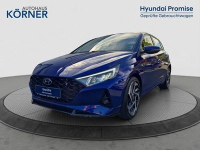 Gebraucht Hyundai i20 Intro Edition 101 PS (74 kW) 2021 Blau Limousine