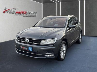 Grau Gebraucht 2016 VW Tiguan Highline SUV | 20.490 € (Etwas zu teuer)