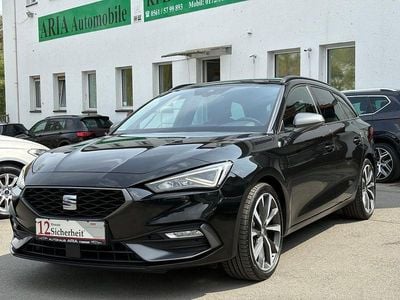Usata Seat Leon ST FR-Line 150 CV (110 kW) 2022 Nero Station wagon