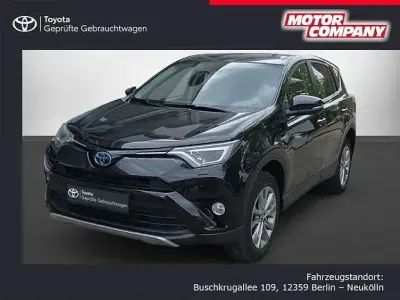 Gebraucht Toyota RAV4 Hybrid Basis 197 PS (144 kW) 2018 Mysticschwarz mica SUV
