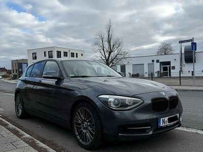 Gebraucht BMW 116 Sport Line 136 PS (100 kW) 2012 Grau Kleinwagen