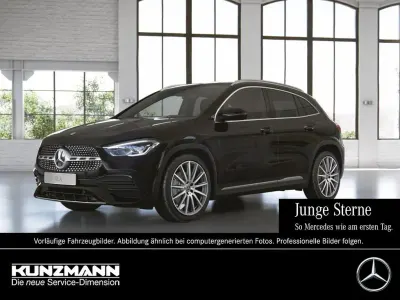 Gebraucht Mercedes GLA220 AMG 190 PS (139 kW) 2021 Unilack nachtschwarz SUV